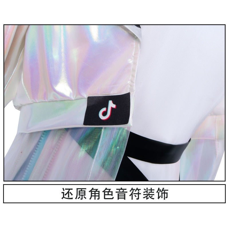 Genshin Impact Yae Miko Cosplay Costume - Elegant Fox Enthroned Attire - Coscosmos Genshin Impact Yae Miko Cosplay Costume - Elegant Fox Enthroned Attire - Coscosmos