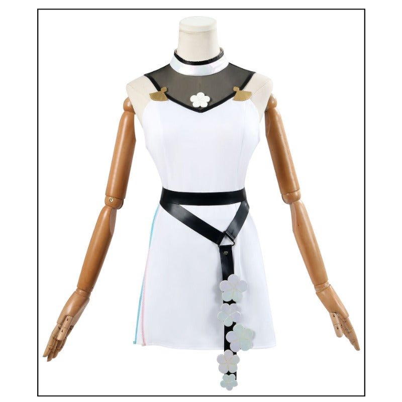 Genshin Impact Yae Miko Cosplay Costume - Elegant Fox Enthroned Attire - Coscosmos Genshin Impact Yae Miko Cosplay Costume - Elegant Fox Enthroned Attire - Coscosmos