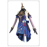Genshin Impact Yaoyao Cosplay Costume - Misty Dungeon Ganyu Lantern Rite Skin - Coscosmos