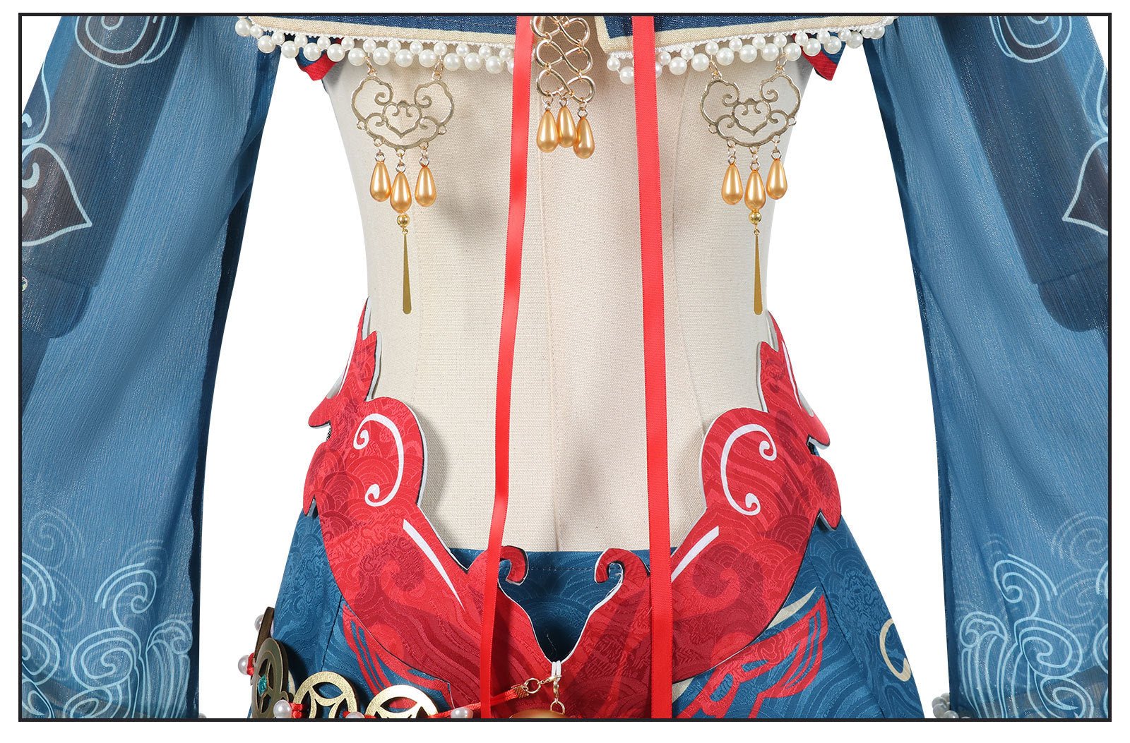 Genshin Impact Yu Linglong Cosplay Costume – Adorable Little Zombie Ink - Traveler Outfit - Coscosmos Genshin Impact Yu Linglong Cosplay Costume – Adorable Little Zombie Ink - Traveler Outfit - Coscosmos