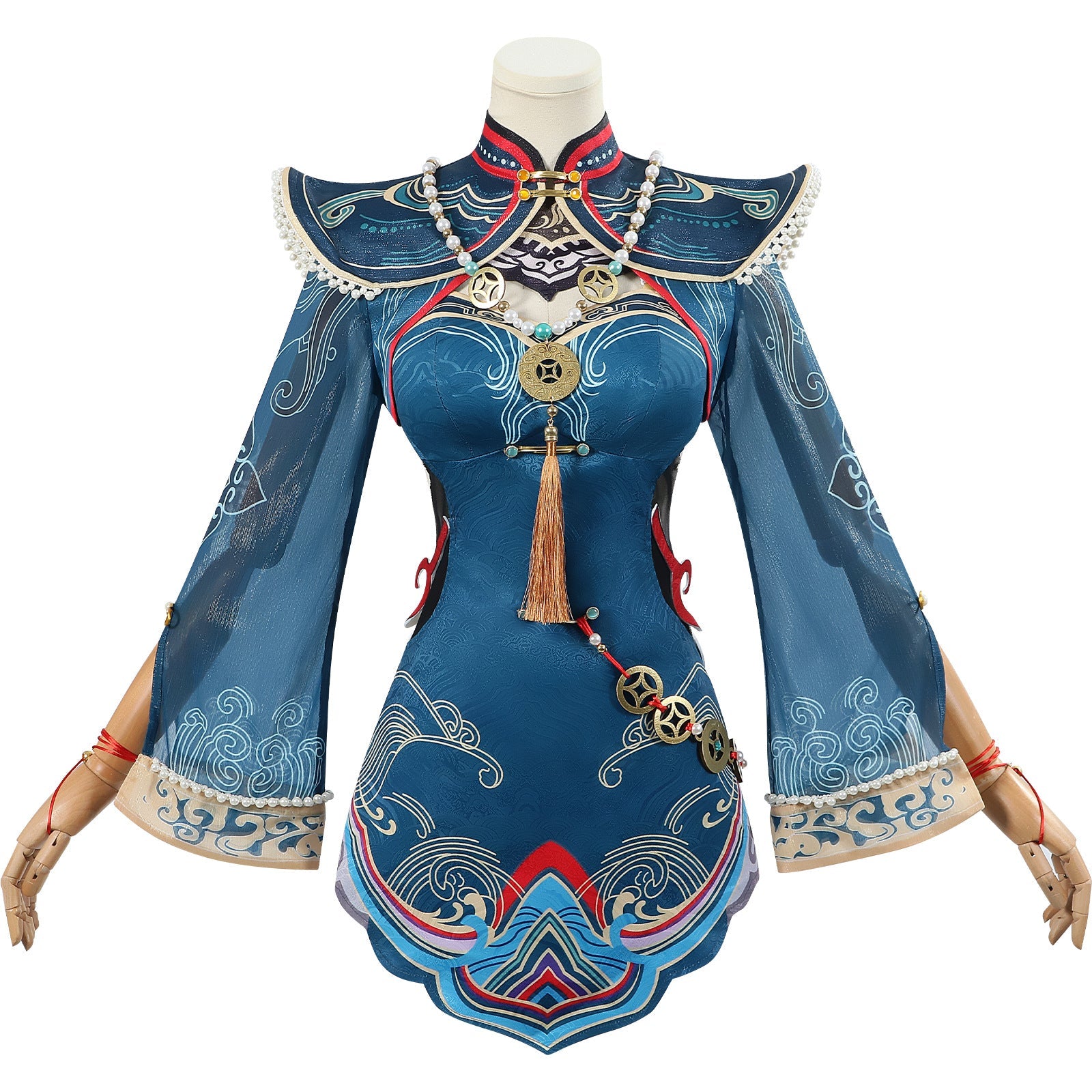Genshin Impact Yu Linglong Cosplay Costume – Adorable Little Zombie Ink - Traveler Outfit - Coscosmos Genshin Impact Yu Linglong Cosplay Costume – Adorable Little Zombie Ink - Traveler Outfit - Coscosmos