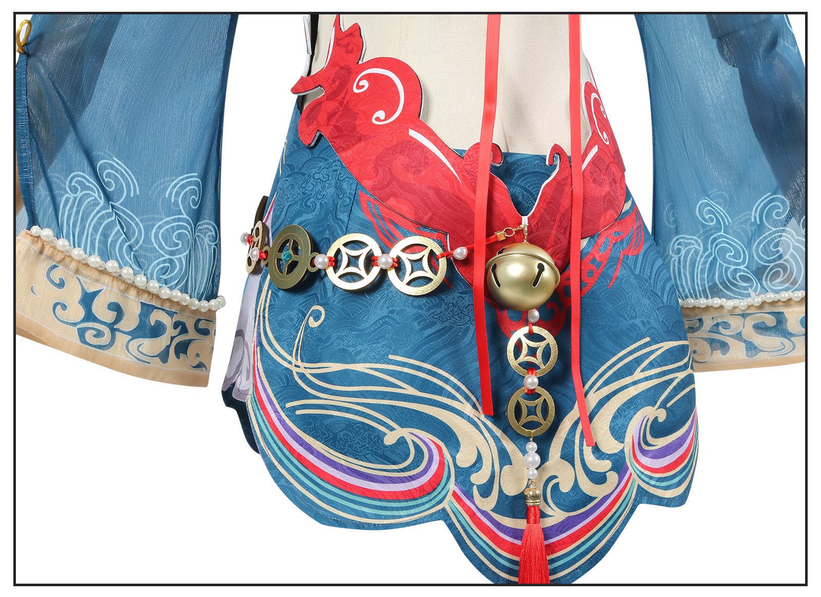 Genshin Impact Yu Linglong Cosplay Costume – Adorable Little Zombie Ink - Traveler Outfit - Coscosmos Genshin Impact Yu Linglong Cosplay Costume – Adorable Little Zombie Ink - Traveler Outfit - Coscosmos