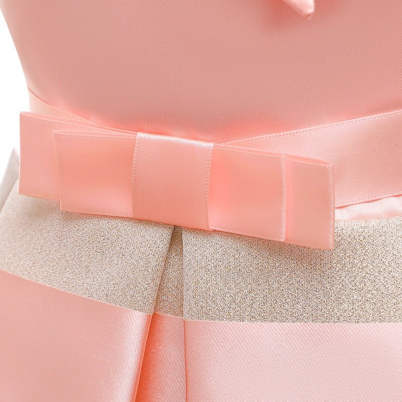 Girls Summer Sleeveless Off Shoulder Stripe Dress Princess Birthday Party Costume - Pink Stripe - Coscosmos Girls Summer Sleeveless Off Shoulder Stripe Dress Princess Birthday Party Costume - Pink Stripe - Coscosmos