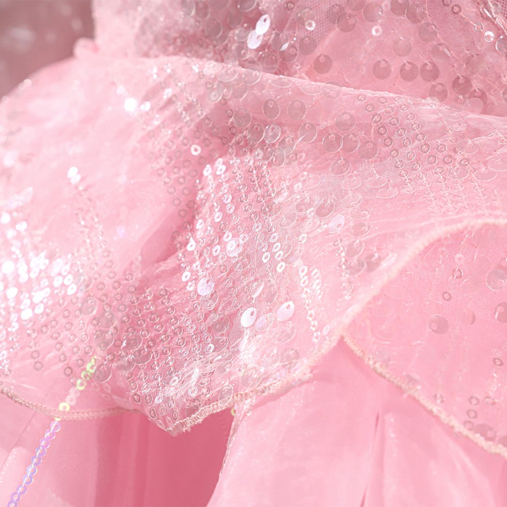 Glinda Pink Wedding Dress from Wicked - Cosplay Costume for Musical Performances - Coscosmos Glinda Pink Wedding Dress from Wicked - Cosplay Costume for Musical Performances - Coscosmos