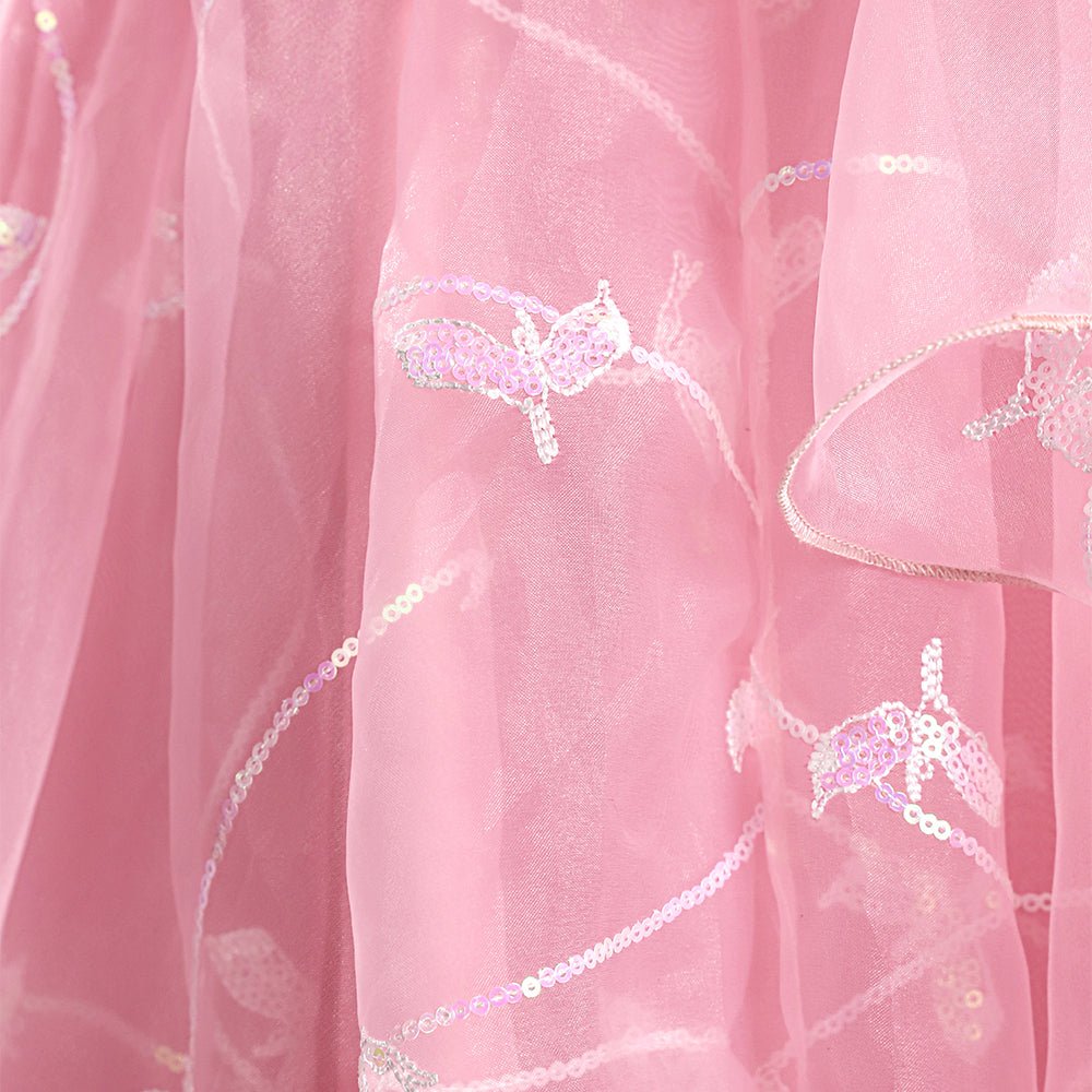 Glinda Pink Wedding Dress from Wicked - Cosplay Costume for Musical Performances - Coscosmos Glinda Pink Wedding Dress from Wicked - Cosplay Costume for Musical Performances - Coscosmos