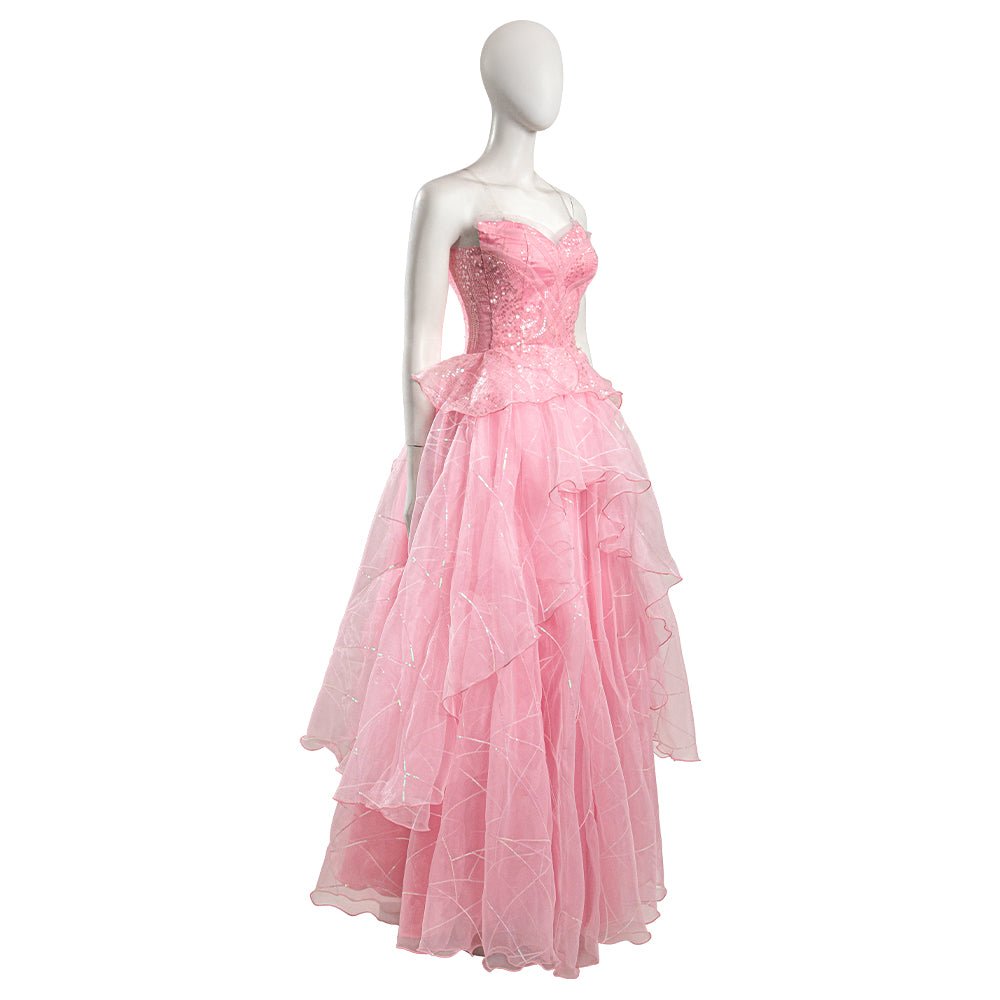 Glinda the Good Witch Wedding Dress Affordable Version - Wicked Musical Cosplay Costume - Coscosmos Glinda the Good Witch Wedding Dress Affordable Version - Wicked Musical Cosplay Costume - Coscosmos