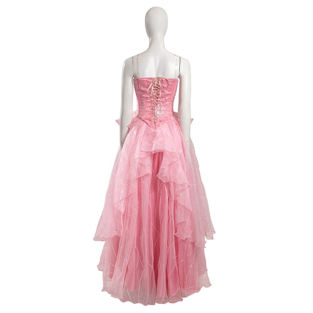 Glinda the Good Witch Wedding Dress Affordable Version - Wicked Musical Cosplay Costume - Coscosmos Glinda the Good Witch Wedding Dress Affordable Version - Wicked Musical Cosplay Costume - Coscosmos