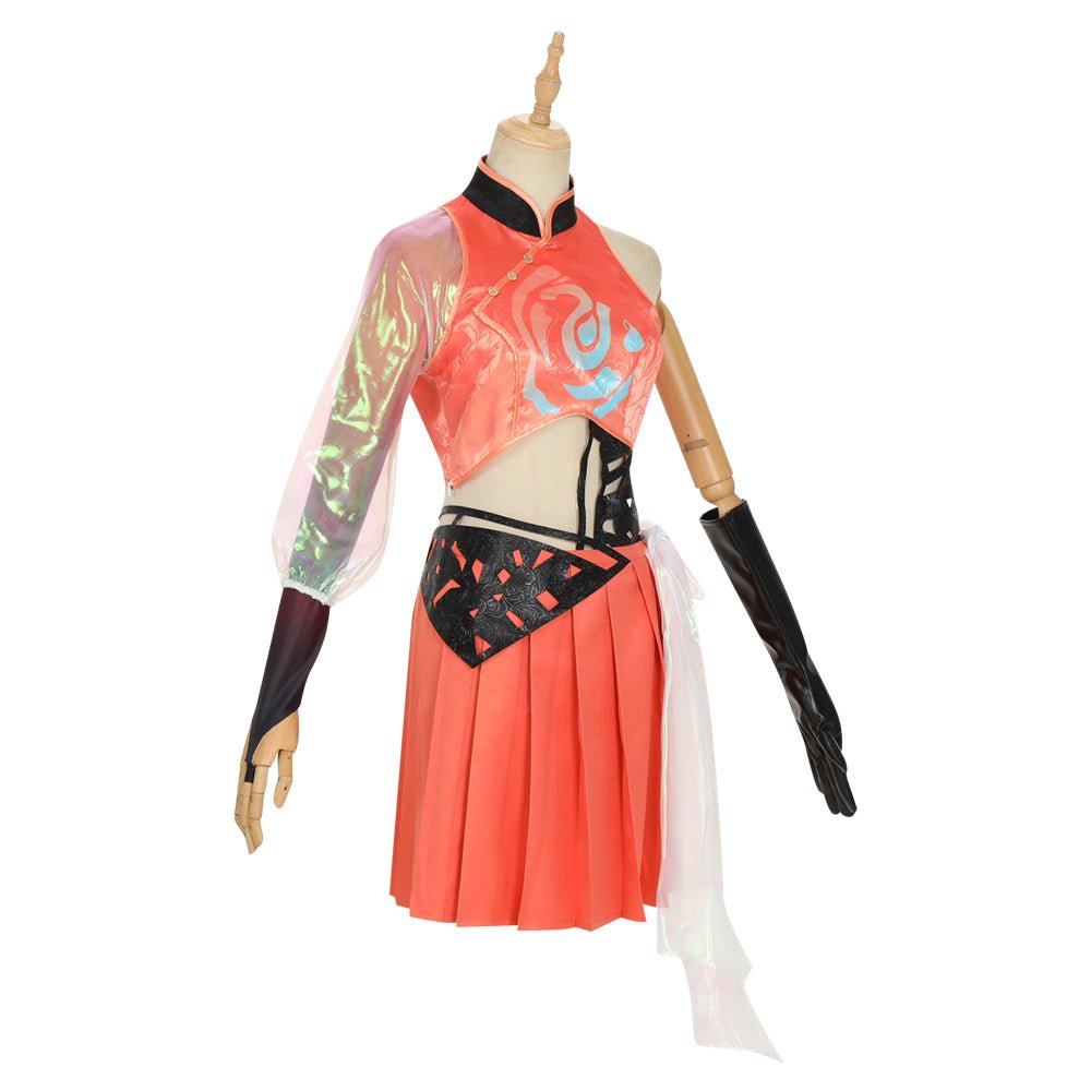 Gongsun Li Costume Honor of Kings Rabbit Dress Chinese Dance Uniform Cosplay - Coscosmos Gongsun Li Costume Honor of Kings Rabbit Dress Chinese Dance Uniform Cosplay - Coscosmos
