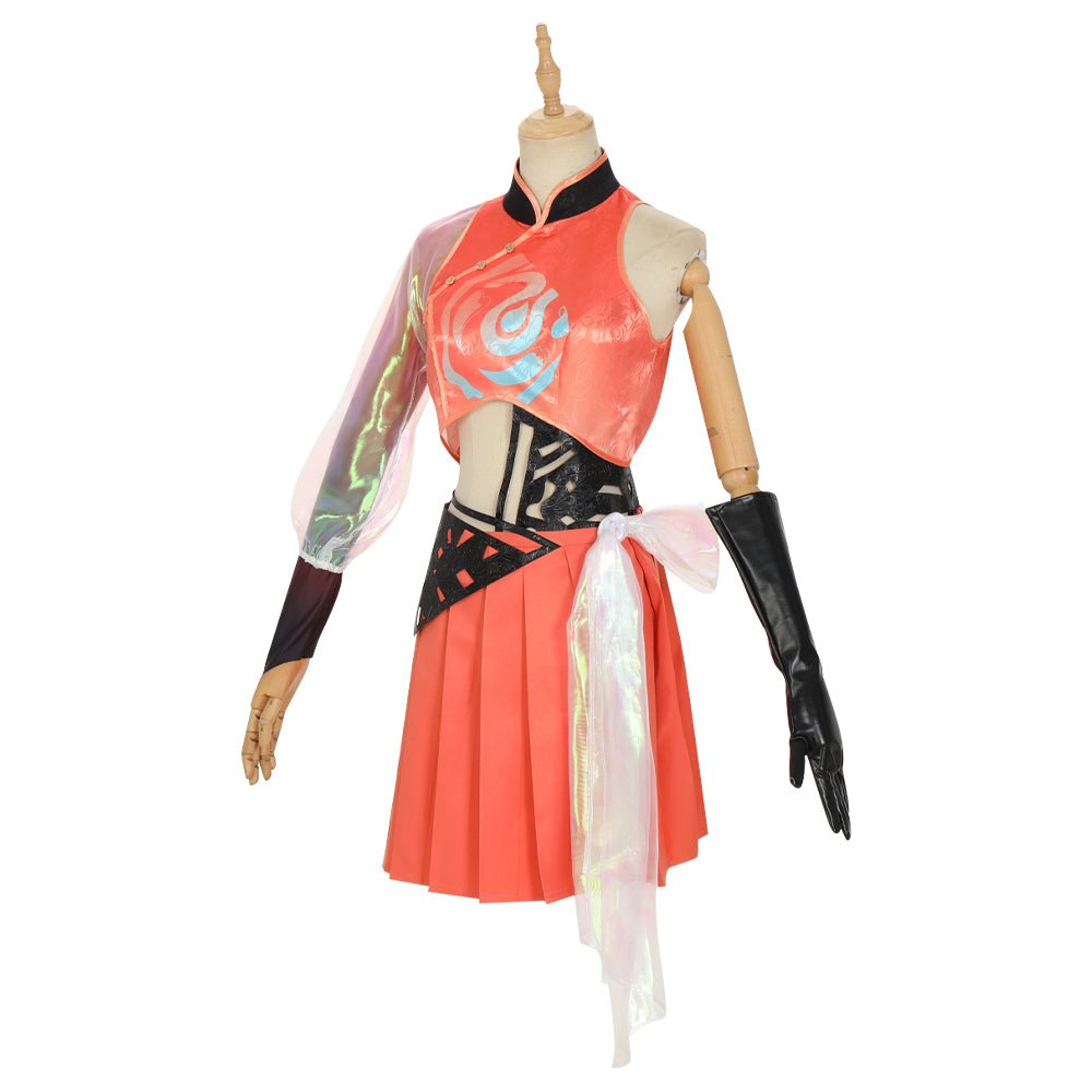 Gongsun Li Costume Honor of Kings Rabbit Dress Chinese Dance Uniform Cosplay - Coscosmos Gongsun Li Costume Honor of Kings Rabbit Dress Chinese Dance Uniform Cosplay - Coscosmos
