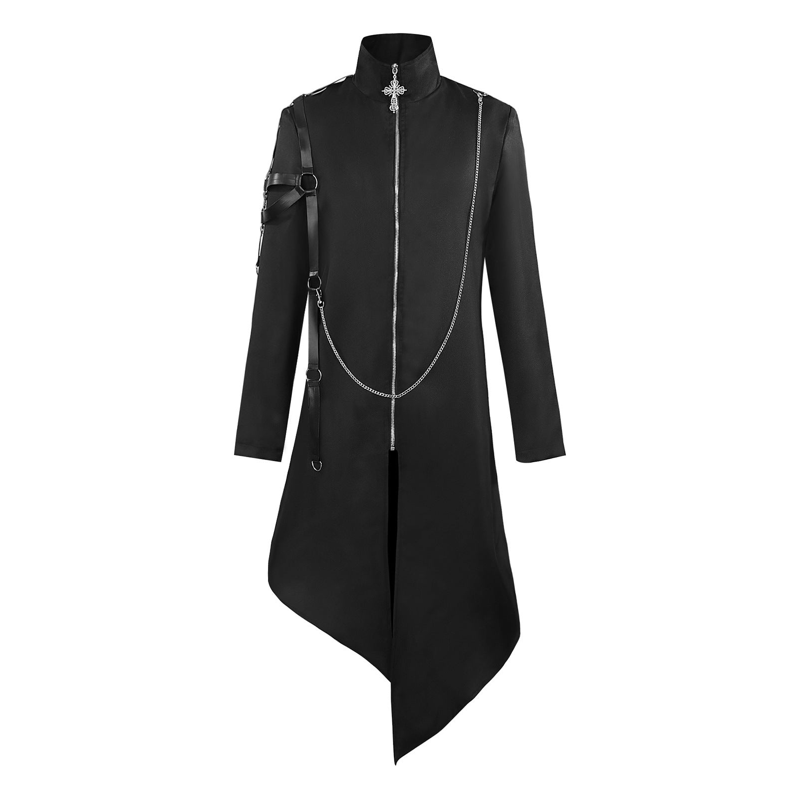Gothic Medieval Tailcoat for Men - Perfect for Halloween and Cosplay - Coscosmos Gothic Medieval Tailcoat for Men - Perfect for Halloween and Cosplay - Coscosmos