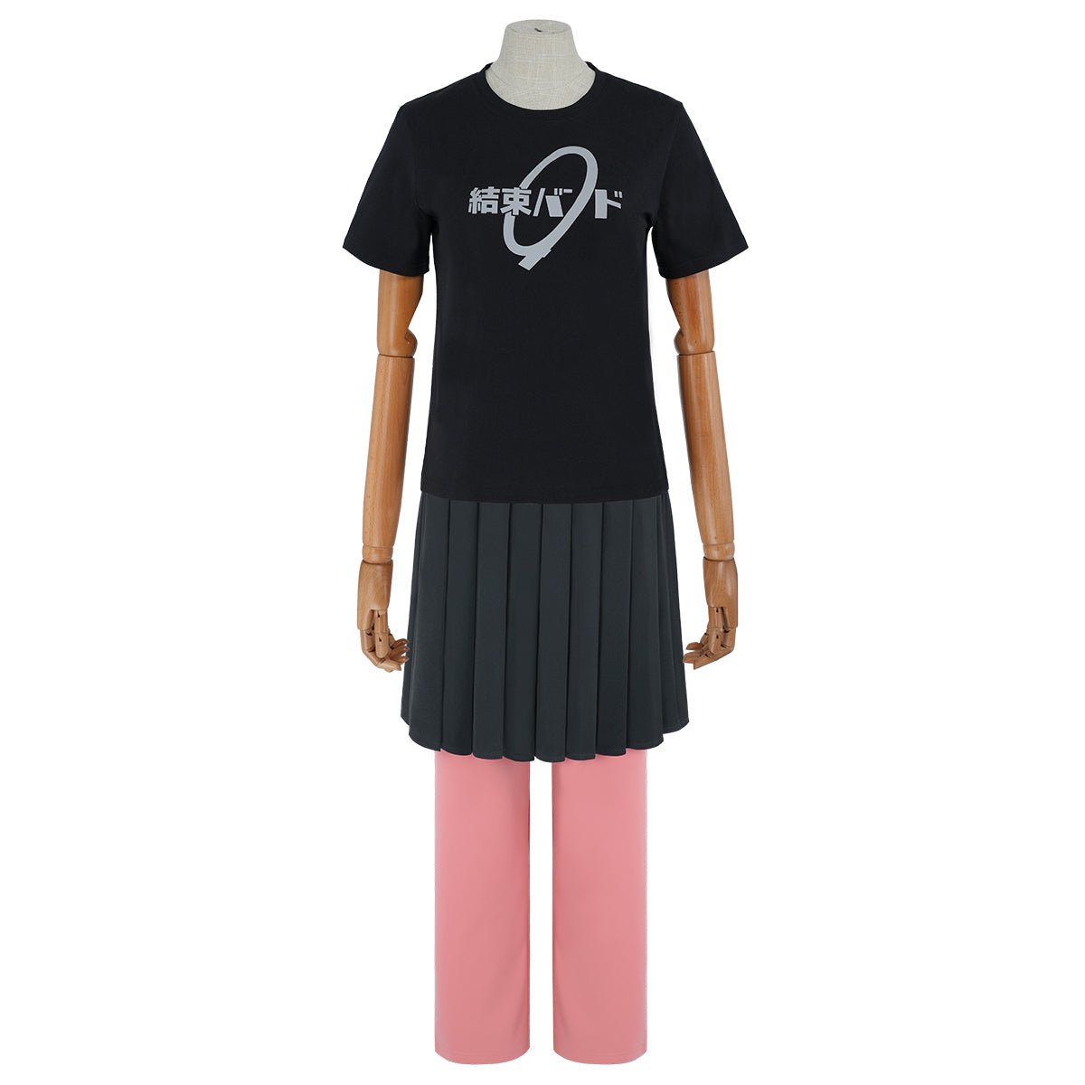 Gotou Hitori Cosplay Costume from Bocchi the Rock! - Premium Quality Anime Outfit - Coscosmos Gotou Hitori Cosplay Costume from Bocchi the Rock! - Premium Quality Anime Outfit - Coscosmos