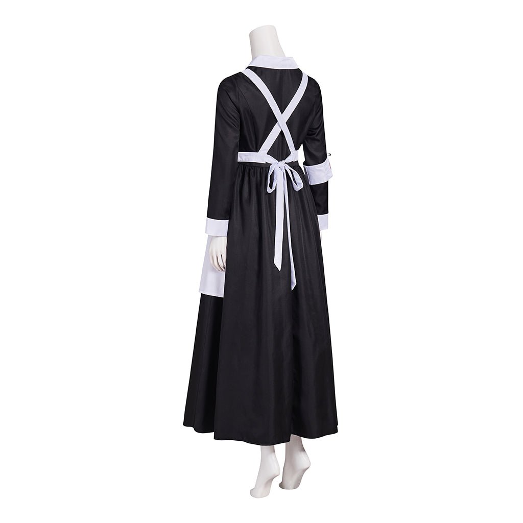 Great War Nurse Florence Nightingale Cosplay Costume Nurse Doctor Uniform Dress With Hat - Coscosmos Great War Nurse Florence Nightingale Cosplay Costume Nurse Doctor Uniform Dress With Hat - Coscosmos