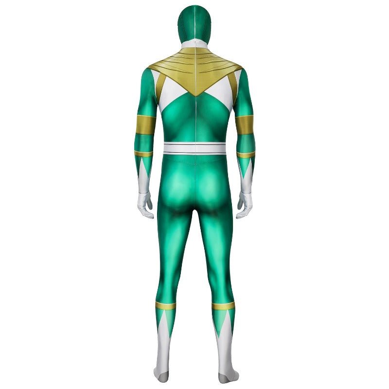 Green Ranger Cosplay Suit Power Rangers Green HQ Printed Spandex Costume - Coscosmos Green Ranger Cosplay Suit Power Rangers Green HQ Printed Spandex Costume - Coscosmos