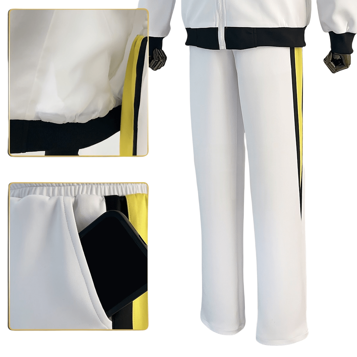 Haikyuu!! Bokuto Kotaro & Akaashi Keiji Cosplay Costume - Premium Quality Anime Outfit - Coscosmos Haikyuu!! Bokuto Kotaro & Akaashi Keiji Cosplay Costume - Premium Quality Anime Outfit - Coscosmos