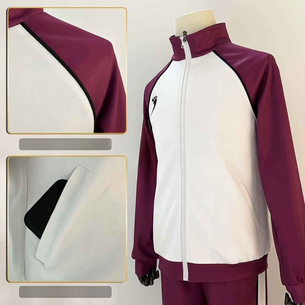 Haikyuu Ushijima & Shirabu Cosplay Costume - Premium Quality Anime Outfit - Coscosmos Haikyuu Ushijima & Shirabu Cosplay Costume - Premium Quality Anime Outfit - Coscosmos