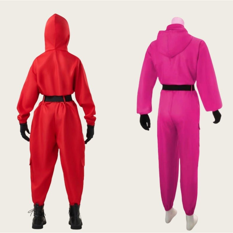 Halloween Paper Money House Dali Kids Jumpsuit Movie Cosplay Outfit - Coscosmos Halloween Paper Money House Dali Kids Jumpsuit Movie Cosplay Outfit - Coscosmos