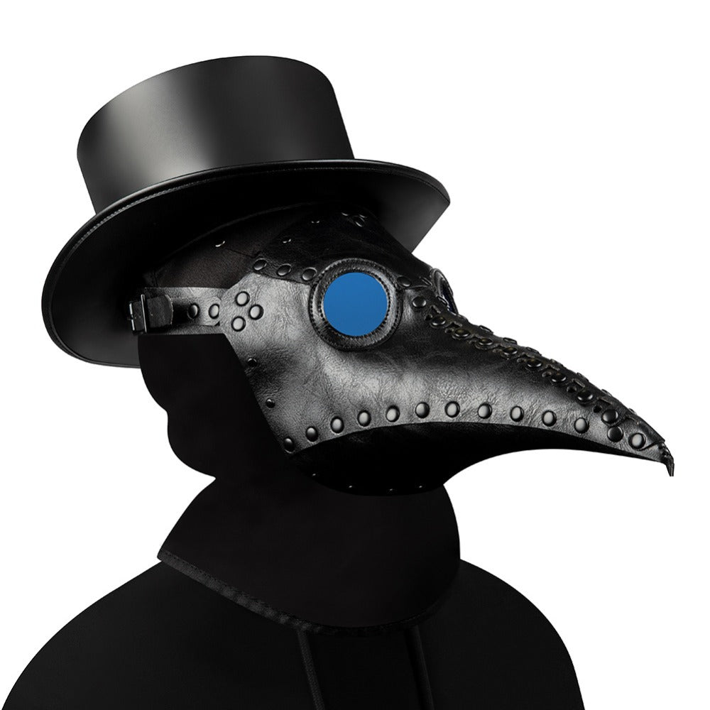 Halloween Plague Doctor Mask Witch Party Cosplay Prop - Medieval Plague Doctor Mask - Coscosmos Halloween Plague Doctor Mask Witch Party Cosplay Prop - Medieval Plague Doctor Mask - Coscosmos
