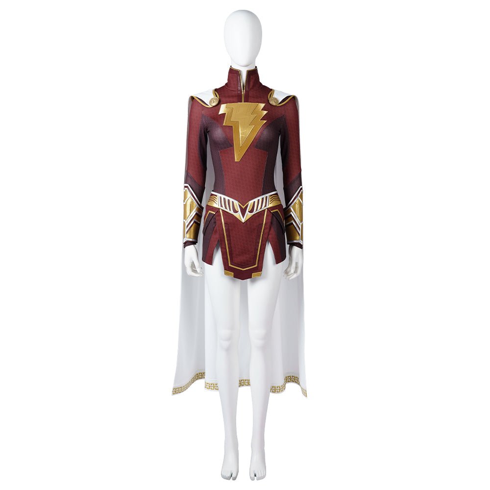 Handcrafted Mary Batson Cosplay Costume from Shazam! Fury of the Gods - Coscosmos