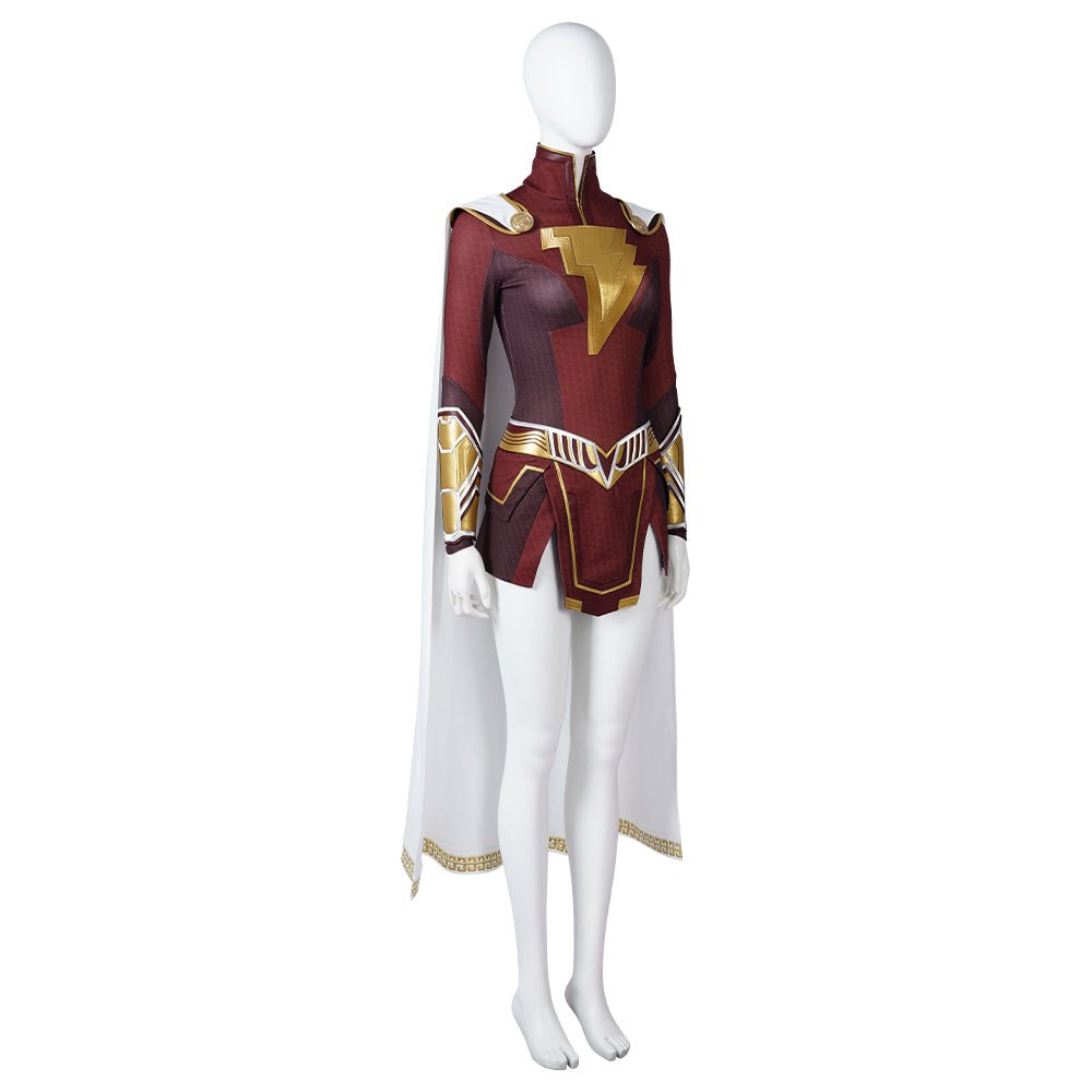 Handcrafted Mary Batson Cosplay Costume from Shazam! Fury of the Gods - Coscosmos Handcrafted Mary Batson Cosplay Costume from Shazam! Fury of the Gods - Coscosmos