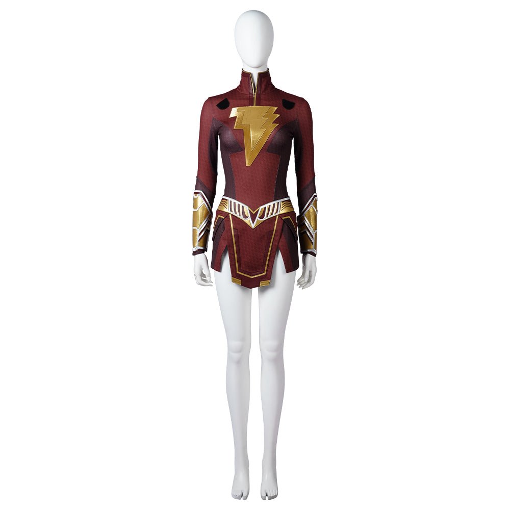 Handcrafted Mary Batson Cosplay Costume from Shazam! Fury of the Gods - Coscosmos Handcrafted Mary Batson Cosplay Costume from Shazam! Fury of the Gods - Coscosmos