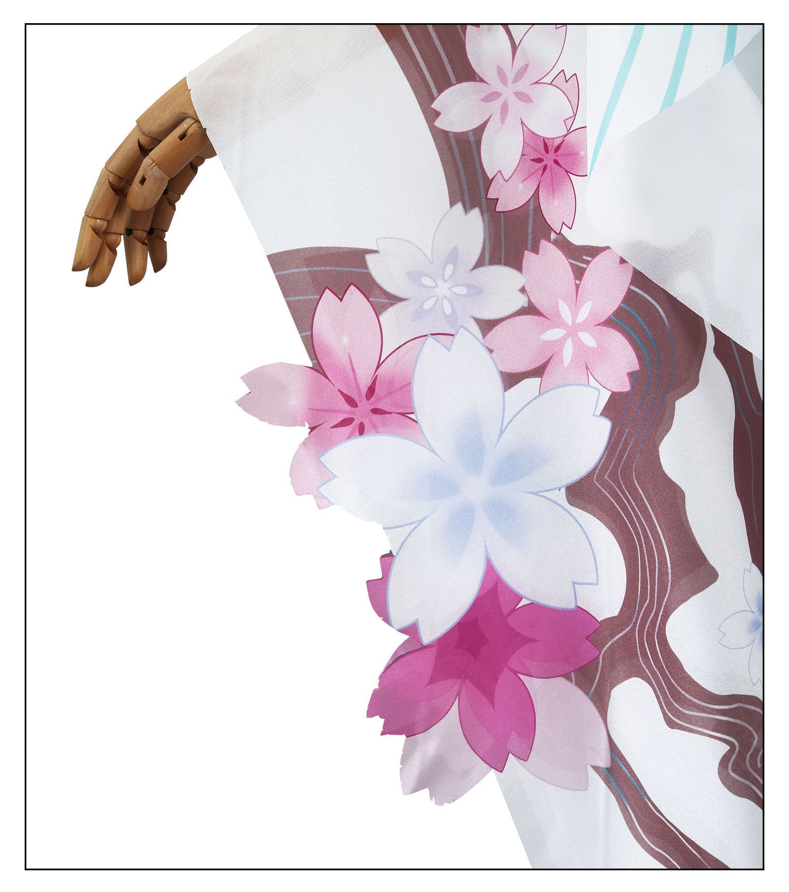 Hatsune Miku Cosplay Costume: Onmyoji Collaboration Post - Awakening Outfit - Coscosmos Hatsune Miku Cosplay Costume: Onmyoji Collaboration Post - Awakening Outfit - Coscosmos