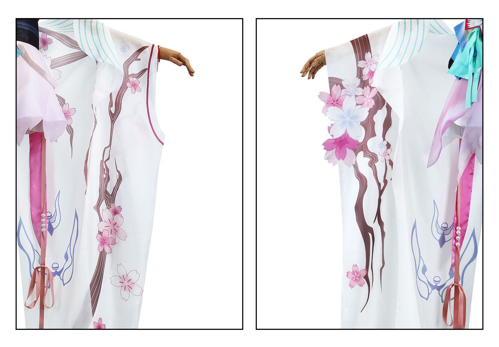 Hatsune Miku Cosplay Costume: Onmyoji Collaboration Post - Awakening Outfit - Coscosmos Hatsune Miku Cosplay Costume: Onmyoji Collaboration Post - Awakening Outfit - Coscosmos