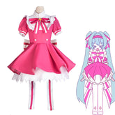 Hatsune Miku Future: Instant Reincarnation Round Dress Cosplay Costume – A Stunning Halloween & Anime - Themed Outfit for Character Role - Play Events. - Coscosmos