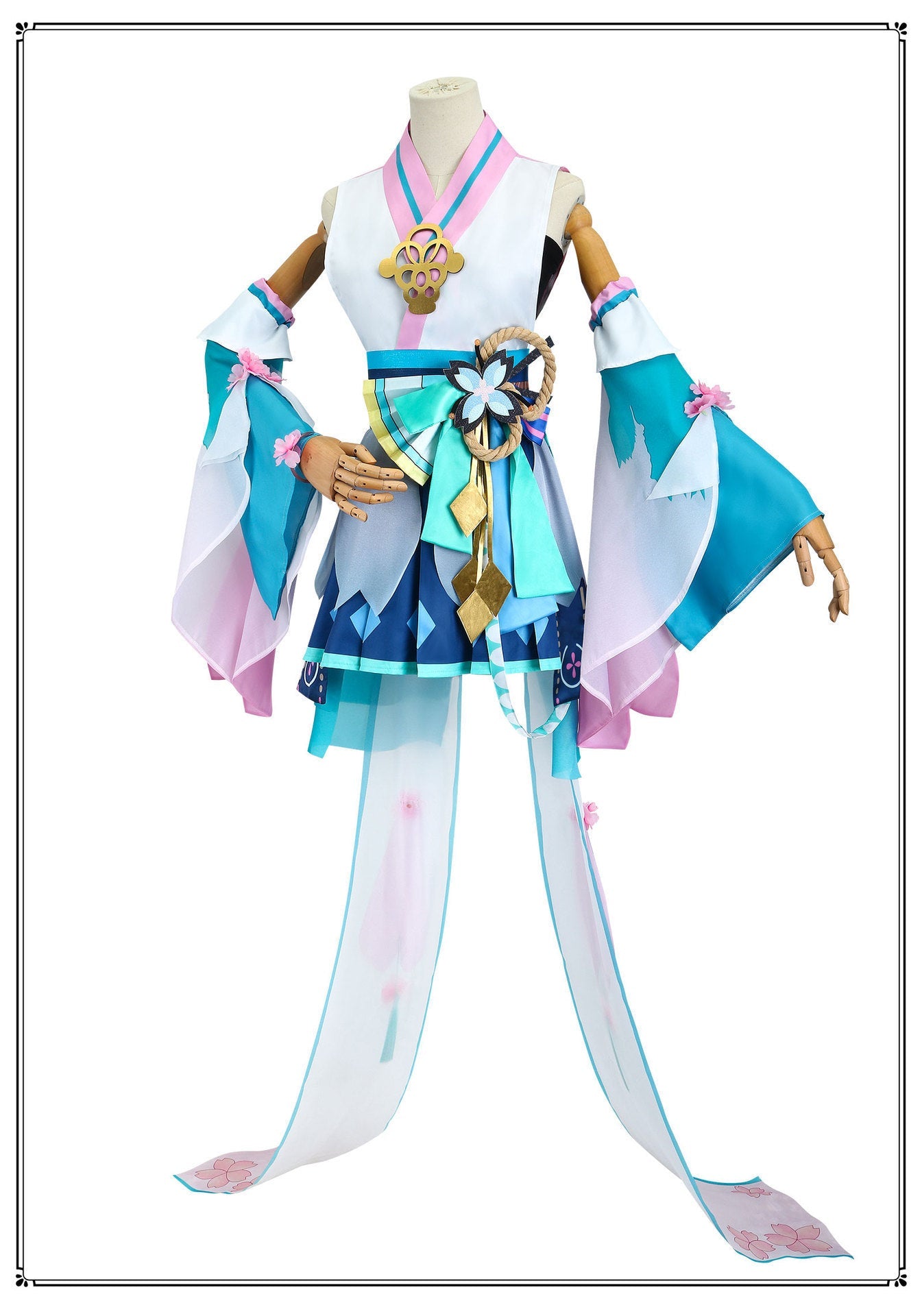 Hatsune Miku Onmyoji Pre - Awakening Cosplay Outfit – Elegant & Detailed - Coscosmos Hatsune Miku Onmyoji Pre - Awakening Cosplay Outfit – Elegant & Detailed - Coscosmos
