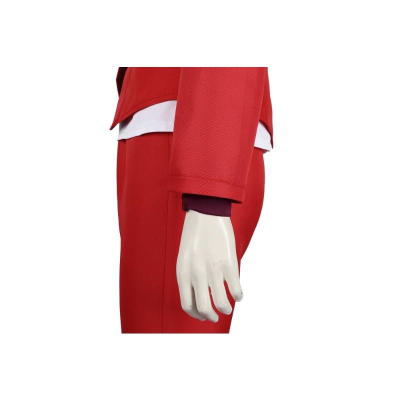 Hazbin Hotel Charlie Morningstar Cosplay Costume Red Suit for Halloween - Coscosmos Hazbin Hotel Charlie Morningstar Cosplay Costume Red Suit for Halloween - Coscosmos