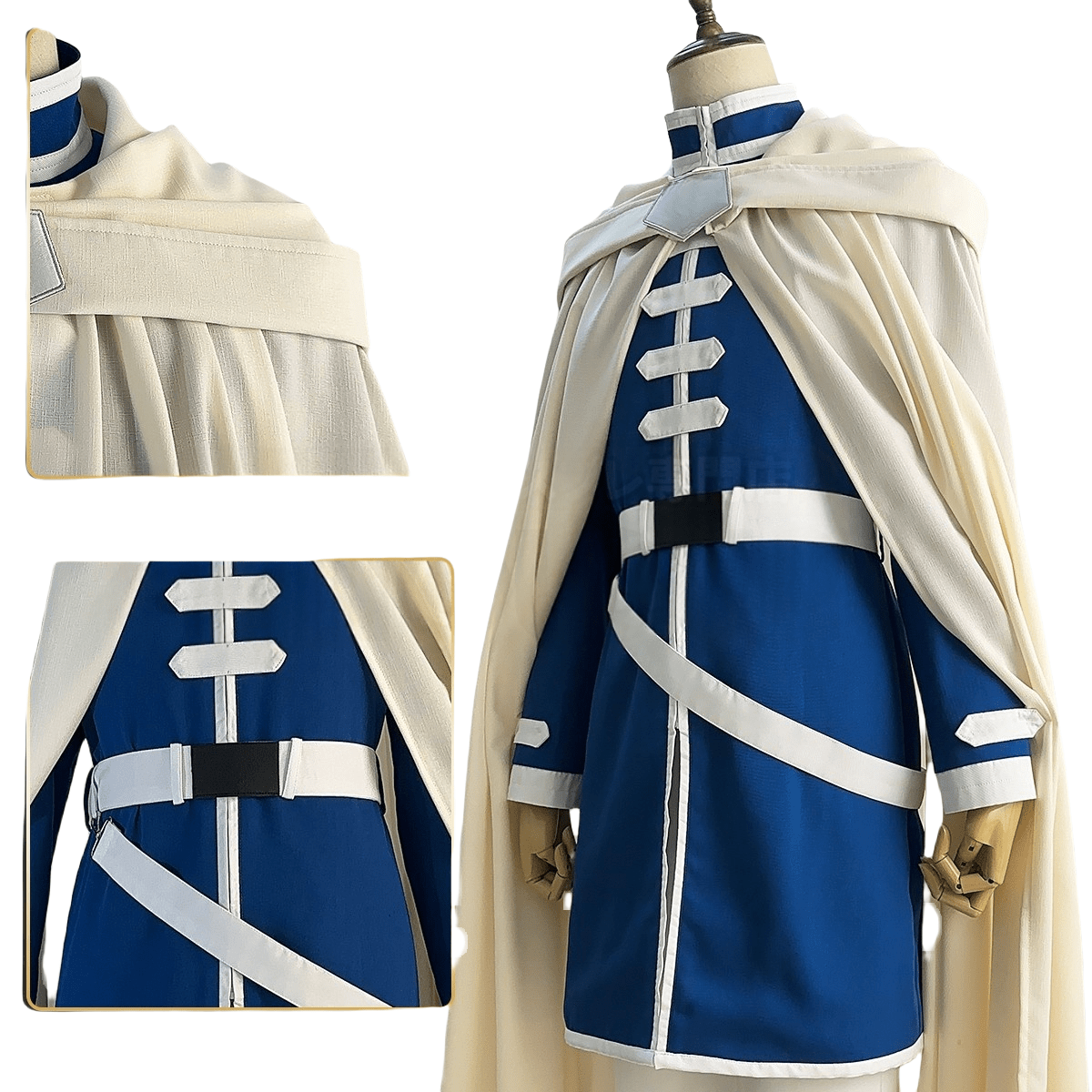 Himmel Cosplay Costume from Frieren: Beyond Journey's End - Premium Quality - Coscosmos Himmel Cosplay Costume from Frieren: Beyond Journey's End - Premium Quality - Coscosmos