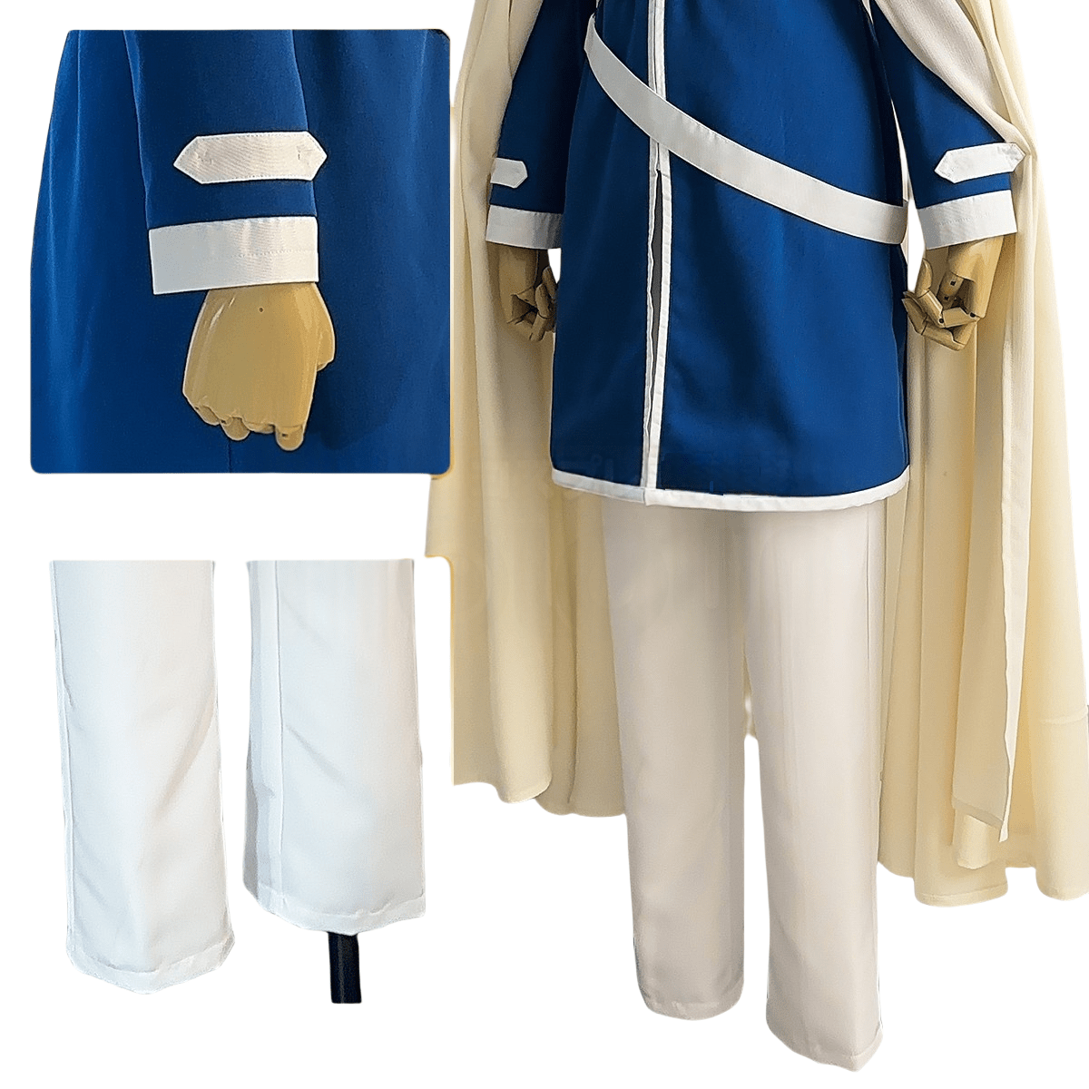 Himmel Cosplay Costume from Frieren: Beyond Journey's End - Premium Quality - Coscosmos Himmel Cosplay Costume from Frieren: Beyond Journey's End - Premium Quality - Coscosmos