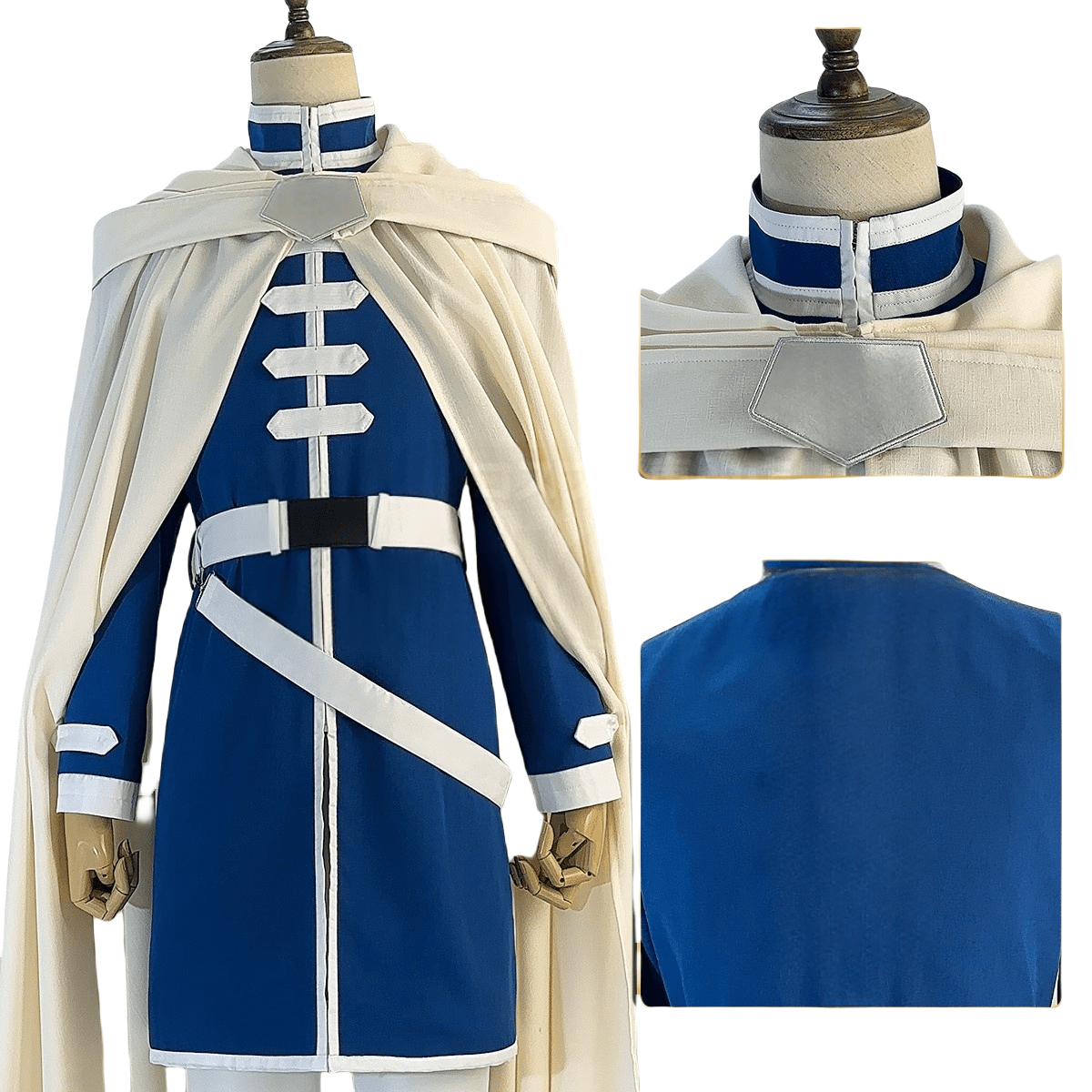 Himmel Cosplay Costume from Frieren: Beyond Journey's End - Premium Quality - Coscosmos Himmel Cosplay Costume from Frieren: Beyond Journey's End - Premium Quality - Coscosmos