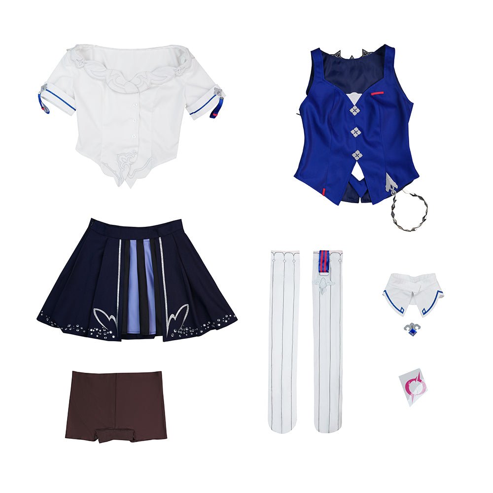 Honkai Impact 3rd Seele Cosplay Costume - Blue Sea Memories - Coscosmos Honkai Impact 3rd Seele Cosplay Costume - Blue Sea Memories - Coscosmos