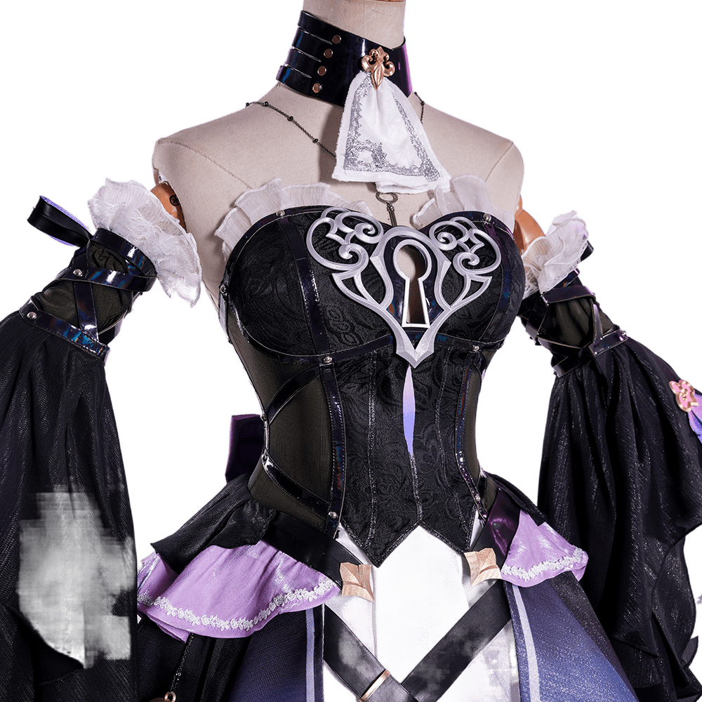 Honkai: Star Rail Black Tower Cosplay Costume - Premium Quality Game Character Outfit - Coscosmos Honkai: Star Rail Black Tower Cosplay Costume - Premium Quality Game Character Outfit - Coscosmos