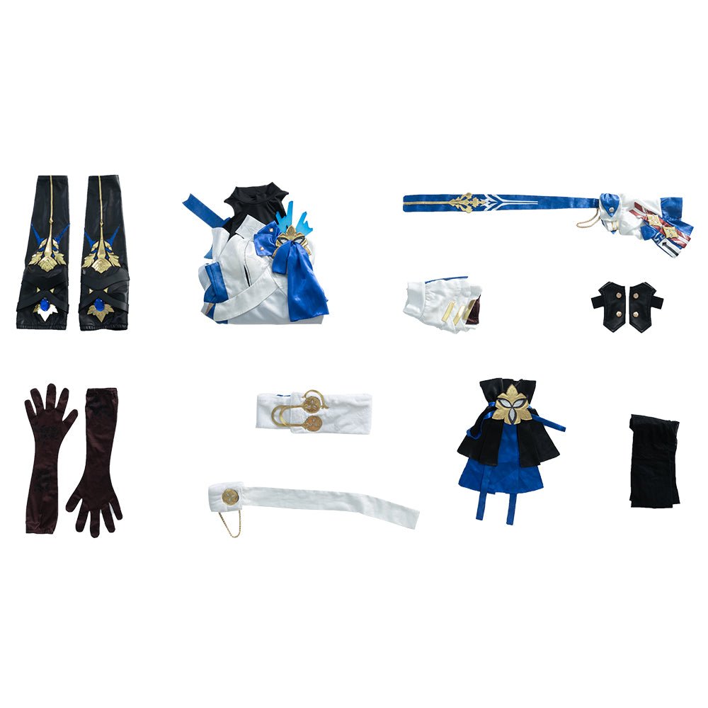 Honkai: Star Rail Bronya Premium Cosplay Costume - Authentic Game - Inspired Outfit - Coscosmos Honkai: Star Rail Bronya Premium Cosplay Costume - Authentic Game - Inspired Outfit - Coscosmos