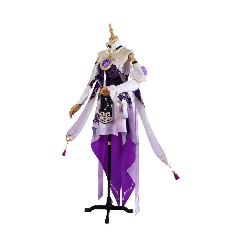 Honkai Star Rail Fu Xuan Cosplay Costume Halloween Carnival Dress Outfit - Coscosmos Honkai Star Rail Fu Xuan Cosplay Costume Halloween Carnival Dress Outfit - Coscosmos