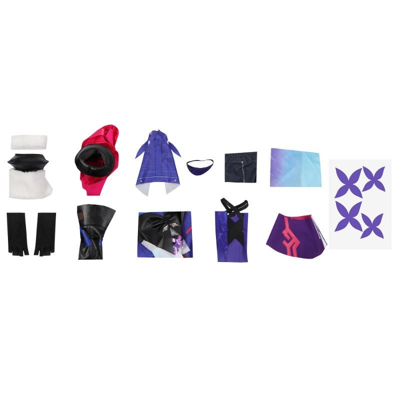 Honkai Star Rail Seele Cosplay Costume Outfit for Halloween and Events - Coscosmos Honkai Star Rail Seele Cosplay Costume Outfit for Halloween and Events - Coscosmos