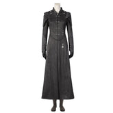 House of the Dragon Rhaenyra Black Riding Cosplay Costume Suit with Necklace - Coscosmos