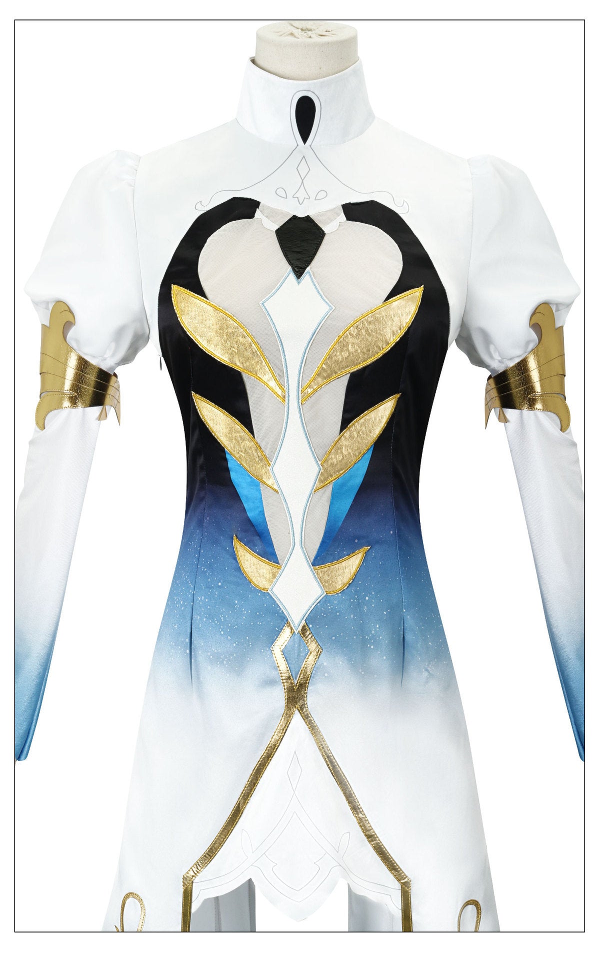 Hydro Archon Cosplay Costume - Focalors Furina Genshin Impact Anime Outfit - Coscosmos Hydro Archon Cosplay Costume - Focalors Furina Genshin Impact Anime Outfit - Coscosmos