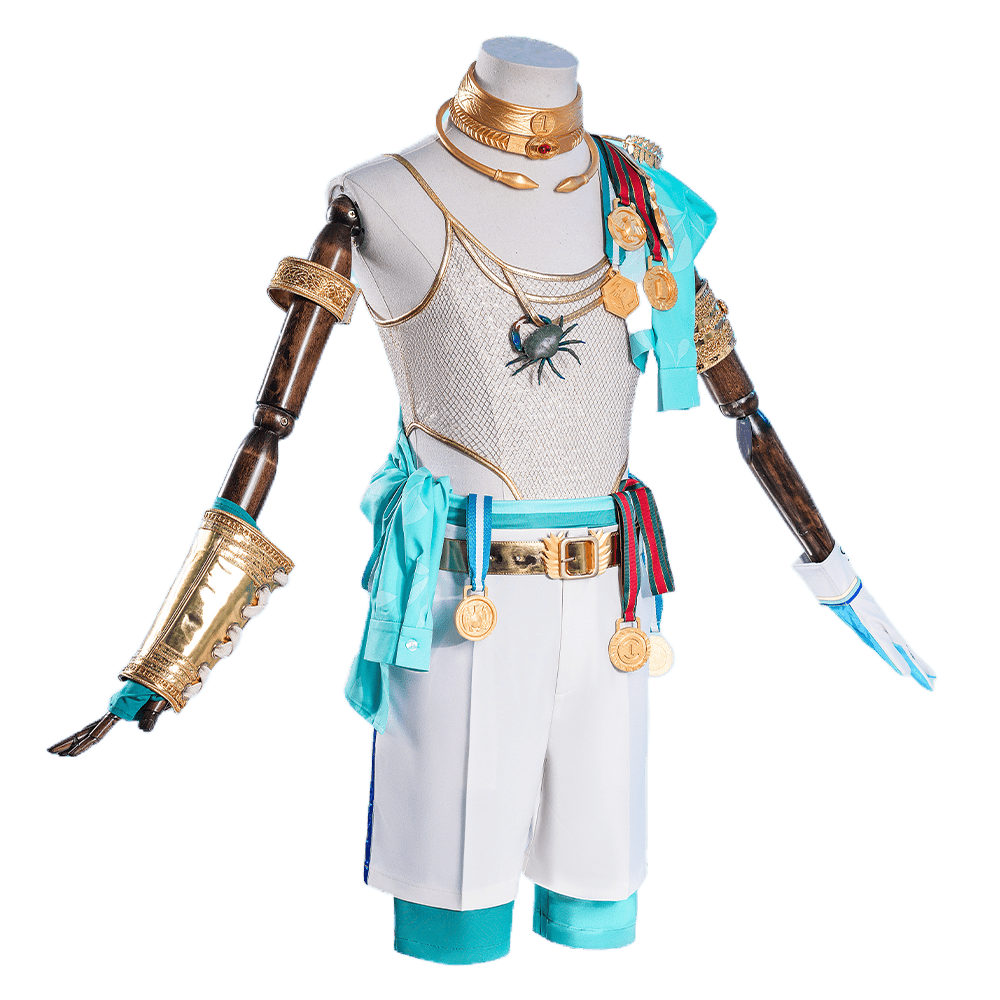 Identity V Batter - Champion Helmsman Cosplay Costume - Fifth Personality Game Outfit - Coscosmos Identity V Batter - Champion Helmsman Cosplay Costume - Fifth Personality Game Outfit - Coscosmos