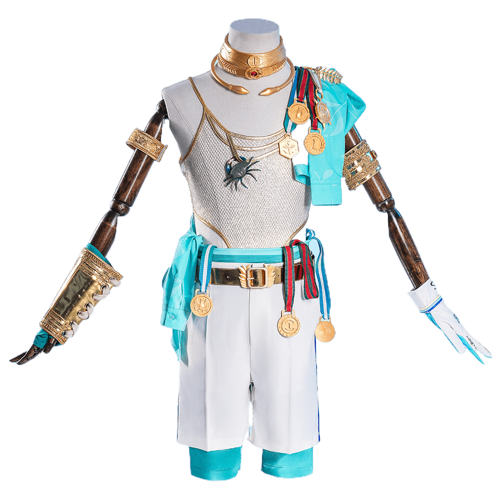 Identity V Batter - Champion Helmsman Cosplay Costume - Fifth Personality Game Outfit - Coscosmos