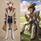 Identity V - Cowboy "Spring Letter" Full Set Costume - Official Game Character Outfit - Coscosmos