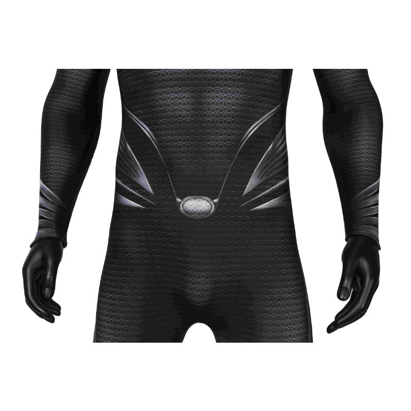 Justice League Man of Steel Superman Clark Kent Black Cosplay Costume for Kids & Adults - Coscosmos Justice League Man of Steel Superman Clark Kent Black Cosplay Costume for Kids & Adults - Coscosmos
