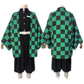 Kamado Tanjiro Cosplay Costume - Demon Slayer Anime Outfit - Coscosmos
