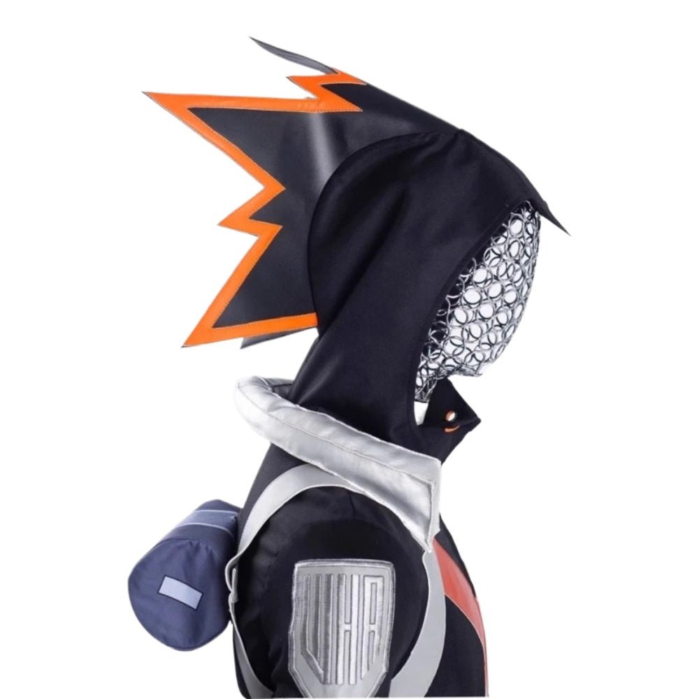 Katsuki Bakugo Long Sleeve Cosplay Costume Battle Suit Outfit - Coscosmos Katsuki Bakugo Long Sleeve Cosplay Costume Battle Suit Outfit - Coscosmos