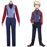 Katsuki Bakugo Two Heroes Movie Formal Suit Cosplay Outfit - Coscosmos