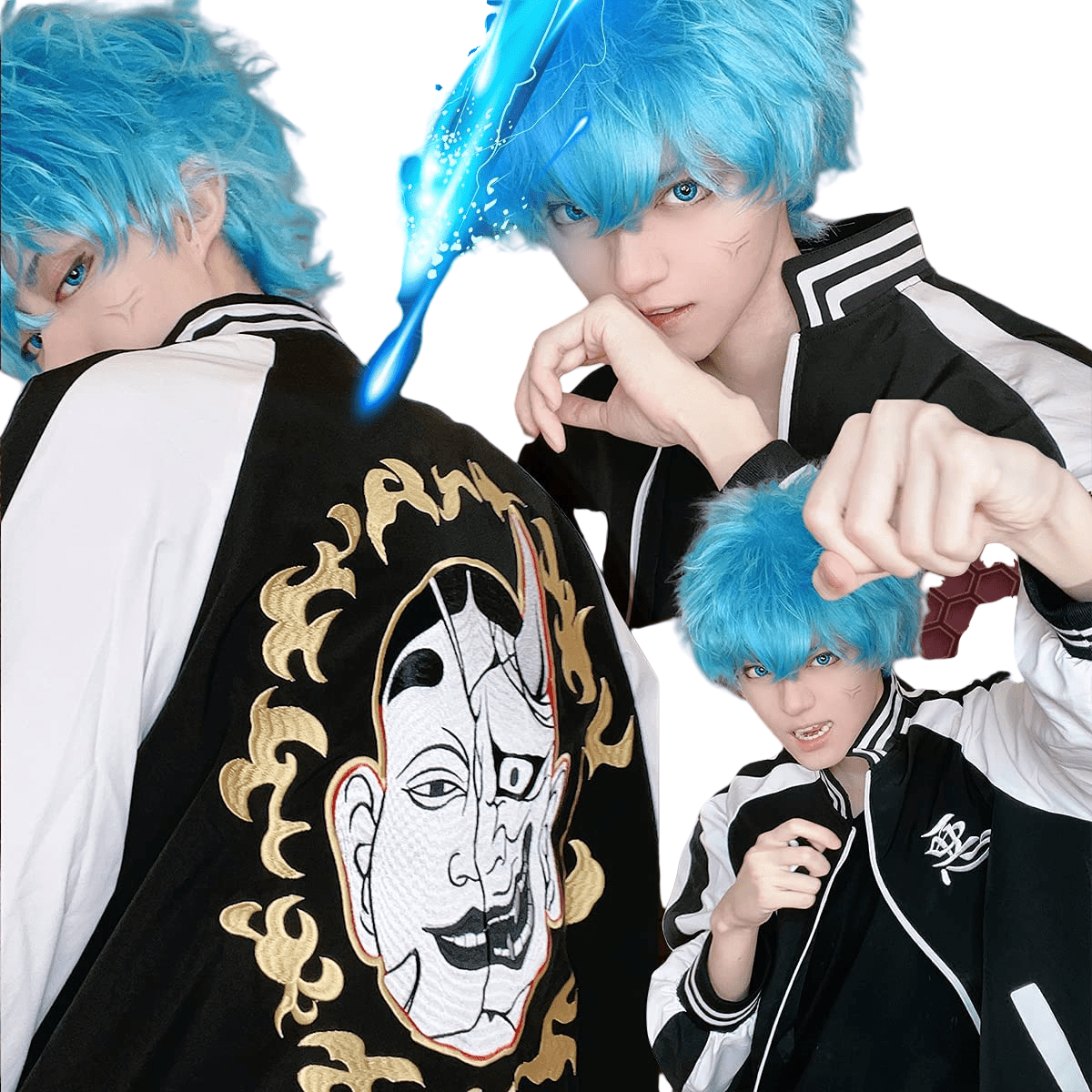 Kawata Naoya and Kawata Soya Cosplay Costume - Premium Quality for Anime Fans - Coscosmos Kawata Naoya and Kawata Soya Cosplay Costume - Premium Quality for Anime Fans - Coscosmos