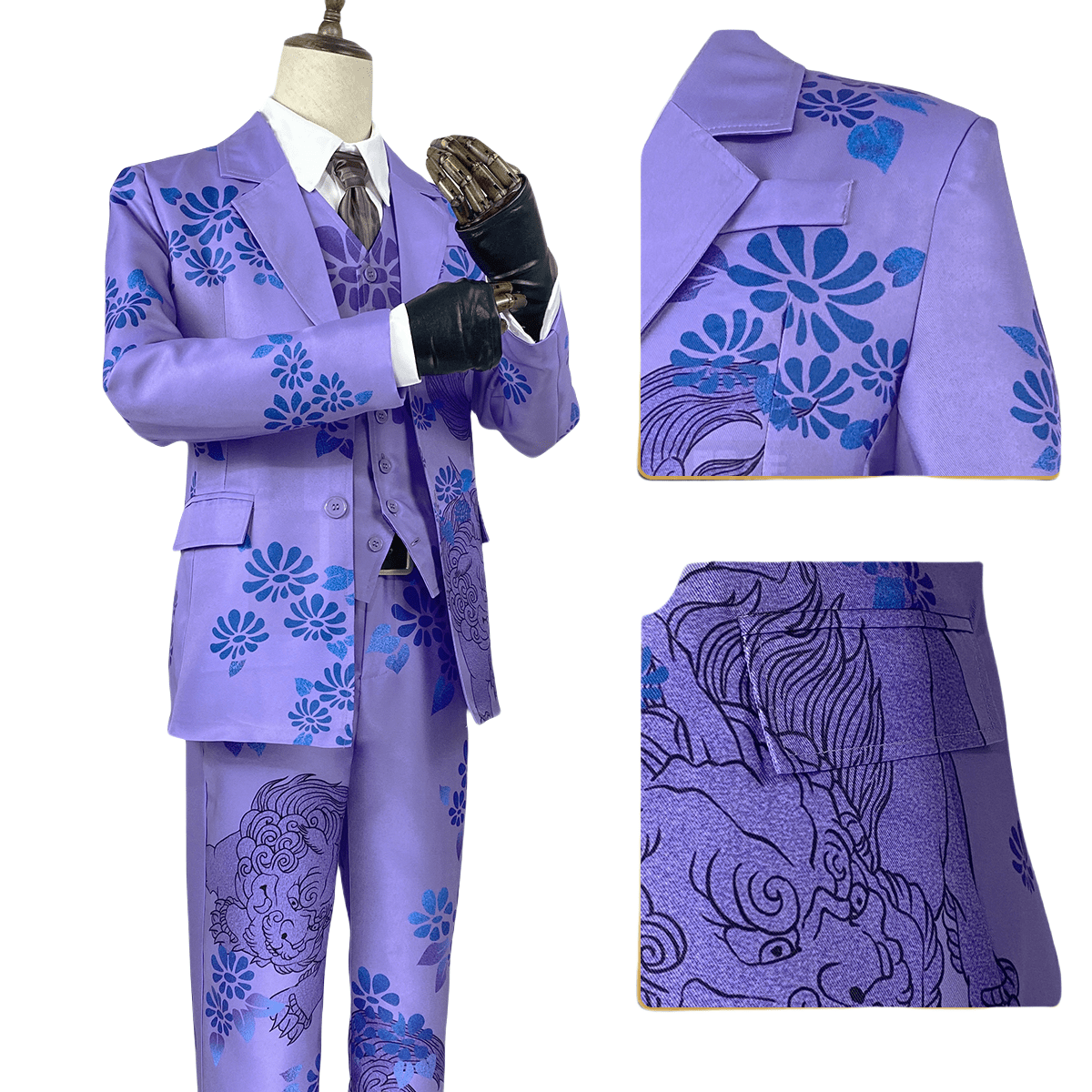 Ken Ryuguji Tokyo Revengers Cosplay Costume - Premium Quality Anime Outfit - Coscosmos Ken Ryuguji Tokyo Revengers Cosplay Costume - Premium Quality Anime Outfit - Coscosmos