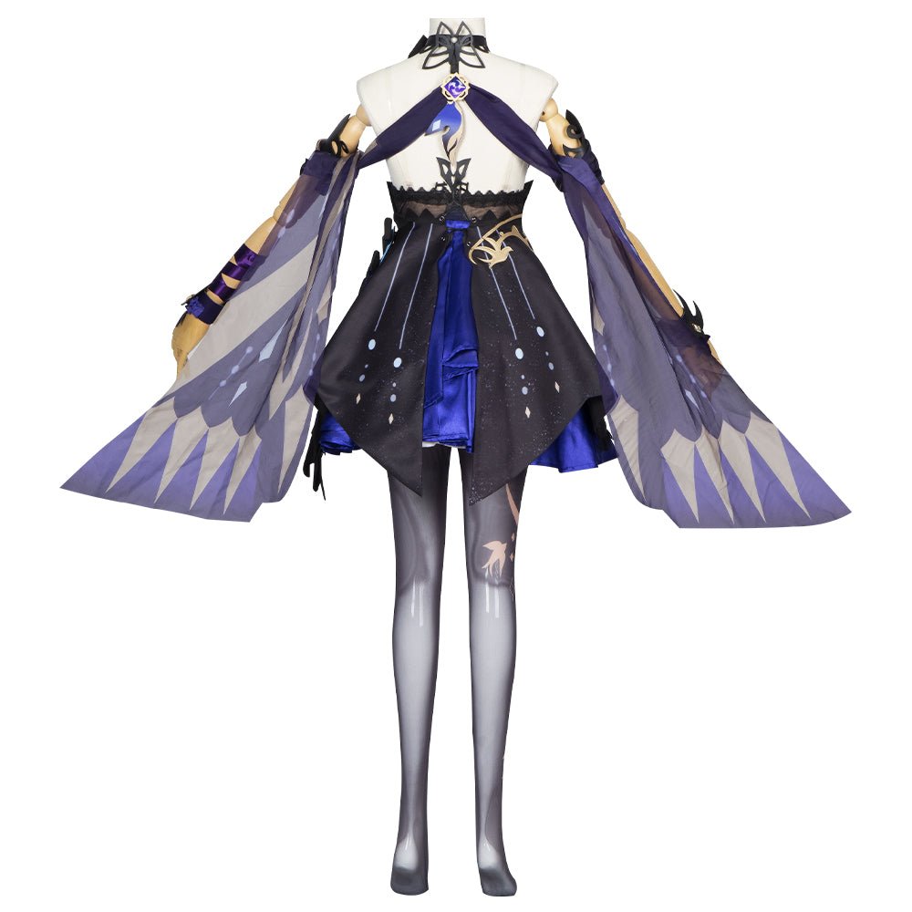 Keqing Opulent Splendor Cosplay Costume – Genshin Impact Character Outfit - Coscosmos Keqing Opulent Splendor Cosplay Costume – Genshin Impact Character Outfit - Coscosmos