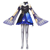 Keqing Opulent Splendor Cosplay Costume – Genshin Impact Character Outfit - Coscosmos